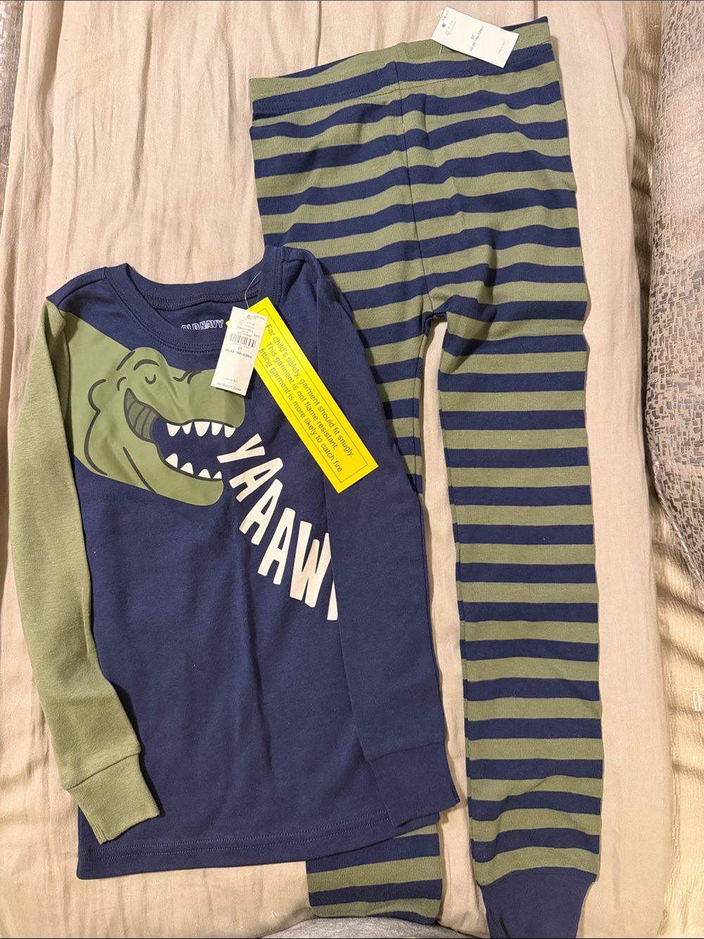 Old Navy Dinosaur Pajama Set